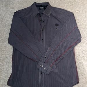 Harley Davidson Button Down